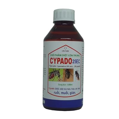 Cypado 25EC Chế phẩm diệt muỗi và diệt côn trùng gây hại