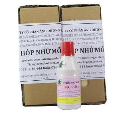 Chế phẩm diệt mối tận gốc PMC 90 và 02 hộp nhử mối