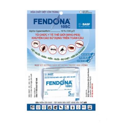 Hóa chất diệt côn trùng fendona 10SC gói 5 Ml