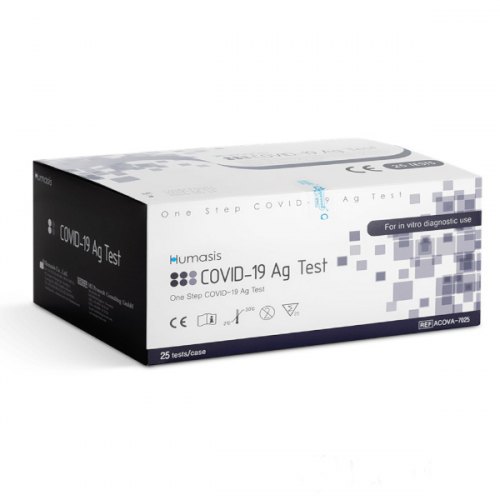 Bộ kit xét nghiệm nhanh COVID-19 Ag Test HUMASIS – Hàn Quốc Bộ kit xét nghiệm nhanh COVID-19 Ag Test HUMASIS – Hàn Quốc